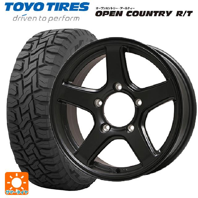 スズキ ジムニー(64系)用 215/70R16 100Q トーヨー オープンカントリー RT ブラックレター トピー ME-A # MB 新品サマータイヤホイール 4本セット