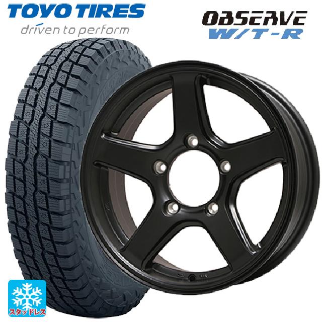 スズキ ジムニー(64系)用 185/85R16 105N トーヨー オブザーブ W/T-R # トピー ME-A # MB 新品スタッドレスタイヤホイール 4本セット