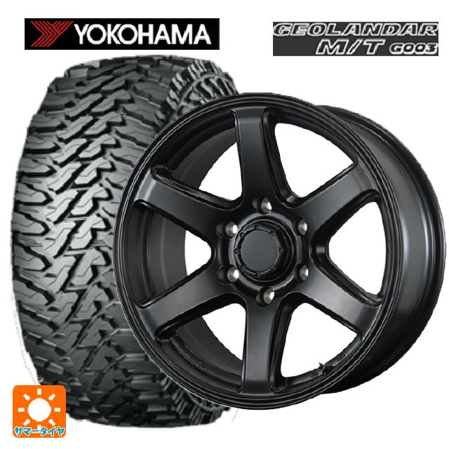 在庫有 トヨタ ハイラックス(120系)用 275/70R17 121/118Q ヨコハマ ジオランダー M/T G003 正規品 トピー ME-A # MB 新品サマータイヤホイール 4本セット