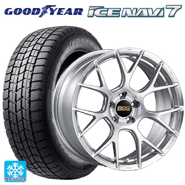 2023年製 225/45R18 91Q グッドイヤー アイスナビ7(数量限定) BBS RE-V7 DS 18-7.5J 国産車用 スタッドレスタイヤホイール4本セット