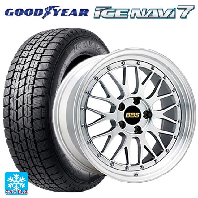 215/55R17 94Q グッドイヤー アイスナビ7(数量限定) # BBS LM DS-SLD 17-7J 国産車用 スタッドレスタイヤホイール4本セット|タイヤホイール専門店コニシタイヤ
