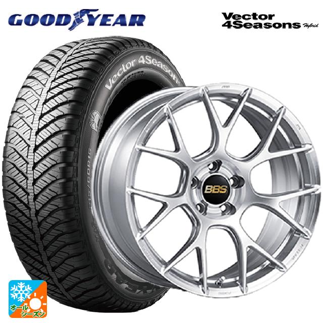 トヨタ GRヤリス(PA系)用 225/40R18 92H XL グッドイヤー ベクターフォーシーズンズ ハイブリッド BBS RE-V7 DS 新品オールシーズンタイヤホイール 4本セット