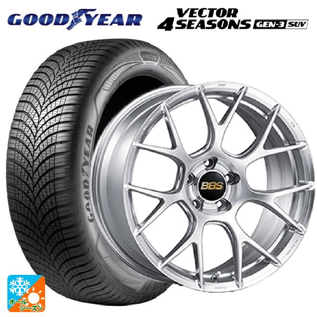 235/60R18 107W XL グッドイヤー ベクター4シーズンズ ジェン3 SUV BBS RE-V7 DS 18-8J 国産車用 オールシーズンタイヤホイール4本セット