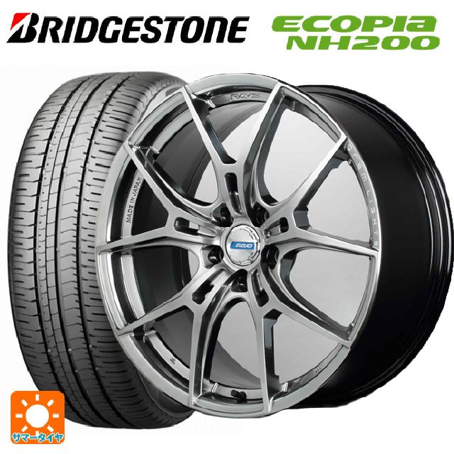 225/45R18 95W XL ブリヂストン エコピア NH200 正規品 レイズ グラムライツ 57エフエックスズィー リミテッドエディション QNJ 18-7.5J 国産車用 サマータイヤホイール4本セット｜タイヤホイール専門店コニシタイヤ