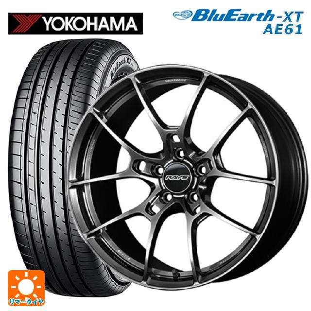 ホンダ ヴェゼル(RV系)用 225/50R18 95V ヨコハマ ブルーアースXT AE61 レイズ ボルクレーシング G025 HK 新品サマータイヤホイール 4本セット