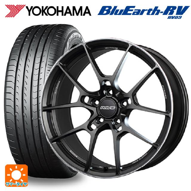 225/55R19 103H XL ヨコハマ ブルーアース RV03 # レイズ ボルクレーシング G025 MK 19-8J 国産車用 サマータイヤホイール4本セット 204,470円
