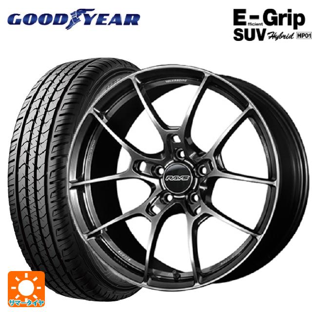 トヨタ bZ4X(11/15系)用 235/50R20 104W XL グッドイヤー エフィシェントグリップSUV HP01 レイズ ボルクレーシング G025 HK 新品サマータイヤホイール 4本セット