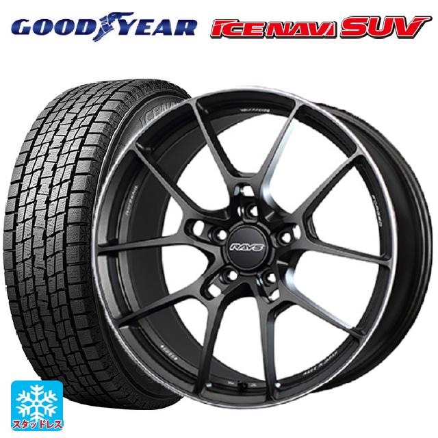 スバル フォレスター(SL系)用 225/55R18 98Q グッドイヤー アイスナビ SUV # レイズ ボルクレーシング G025 MK 新品スタッドレスタイヤホイール 4本セット