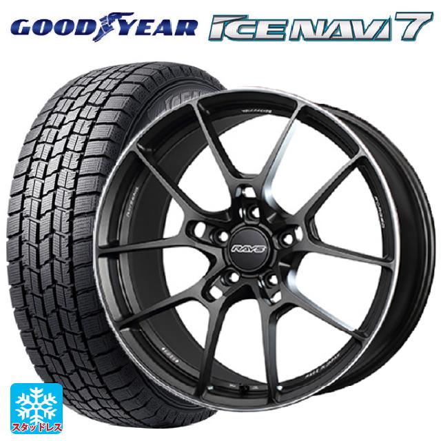 2025年製 175/60R16 82Q グッドイヤー アイスナビ7(数量限定) レイズ ボルクレーシング G025 MK 16-6J 国産車用 スタッドレスタイヤホイール4本セット