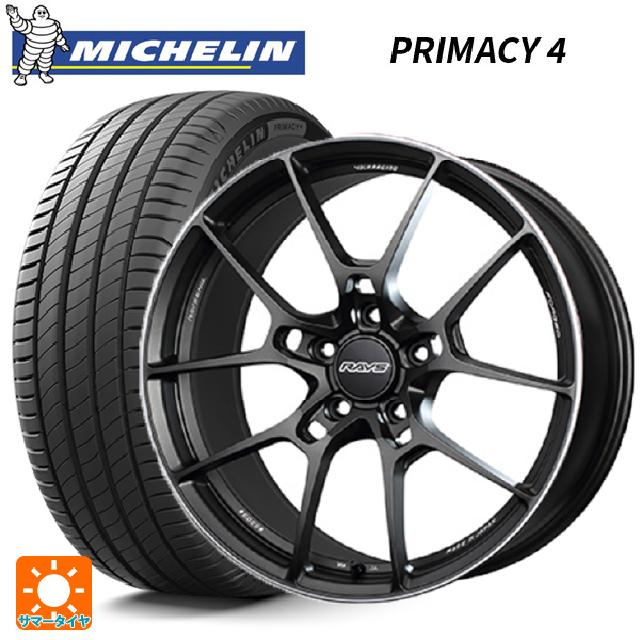 ホンダ ヴェゼル(RV系)用 225/50R18 95V DT1(ホンダ承認) ミシュラン 正規品 プライマシー4 レイズ ボルクレーシング G025 MK 新品サマータイヤホイール 4本セット