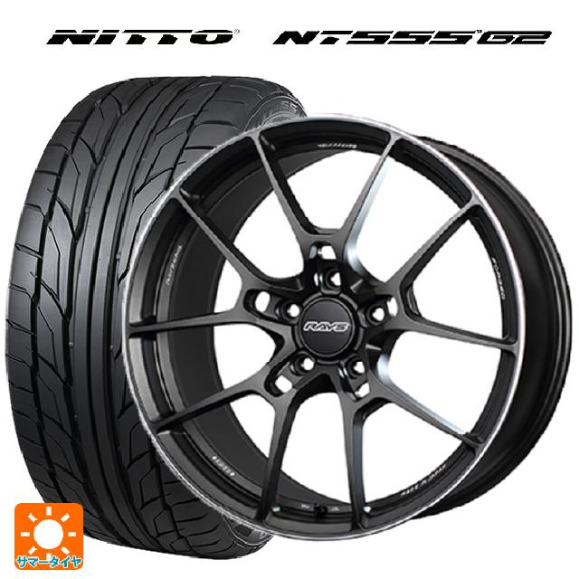 ホンダ ステップワゴン(RP6~8)用 225/35R19 88Y XL ニットー NT555 G2 レイズ ボルクレーシング G025 MK 新品サマータイヤホイール 4本セット