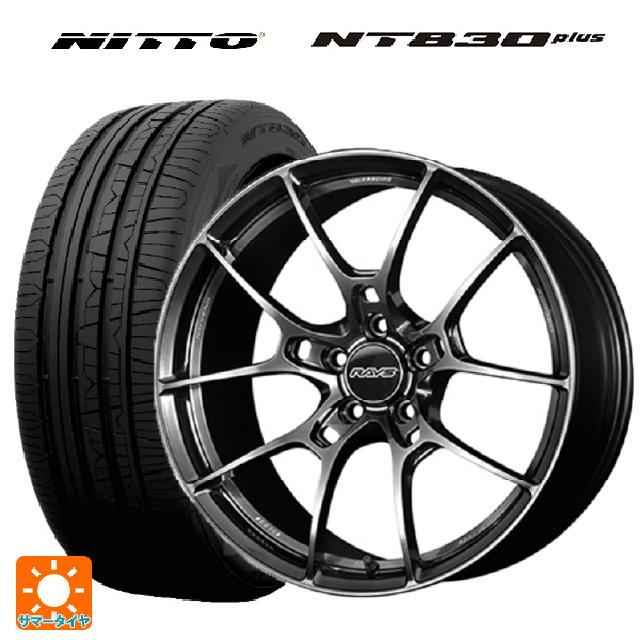 2024年製 235/35R19 91W ニットー NT830 プラス レイズ ボルクレーシング ジーゼロニゴ HK 19-8J 国産車用 サマータイヤホイール4本セット 208,850円
