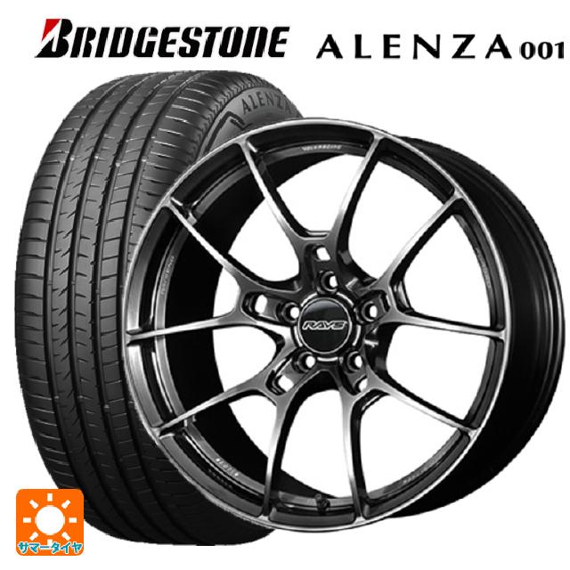 235/55R19 105W XL ブリヂストン アレンザ001 正規品 レイズ ボルクレーシング G025 HK 19-8J 国産車用 サマータイヤホイール4本セット