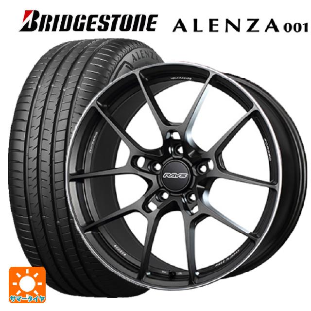 ニッサン エクストレイル(33系)用 235/60R18 103W ブリヂストン アレンザ001 正規品 レイズ ボルクレーシング G025 MK 新品サマータイヤホイール 4本セット