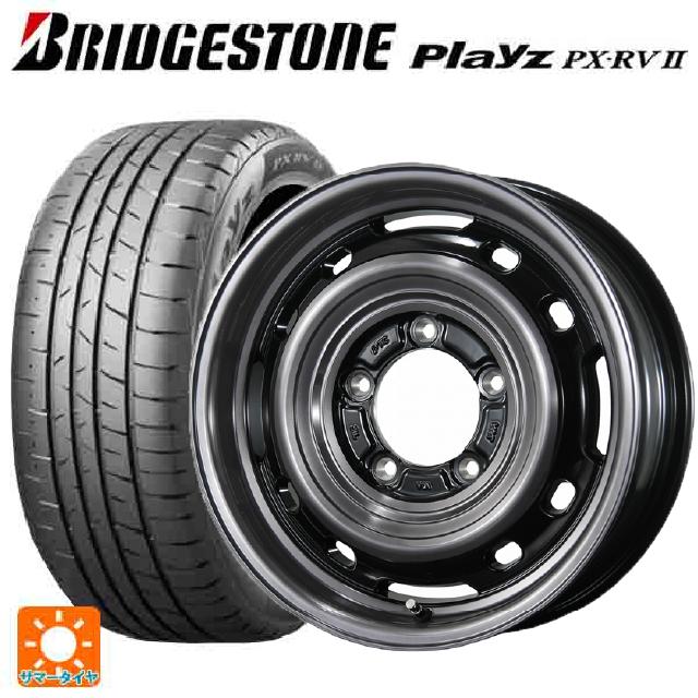 215/65R16 98H ブリヂストン プレイズ PX-RV2 正規品 トピー ランドフット XFG SC/P 16-6J 国産車用 サマータイヤホイール4本セット 94,056円