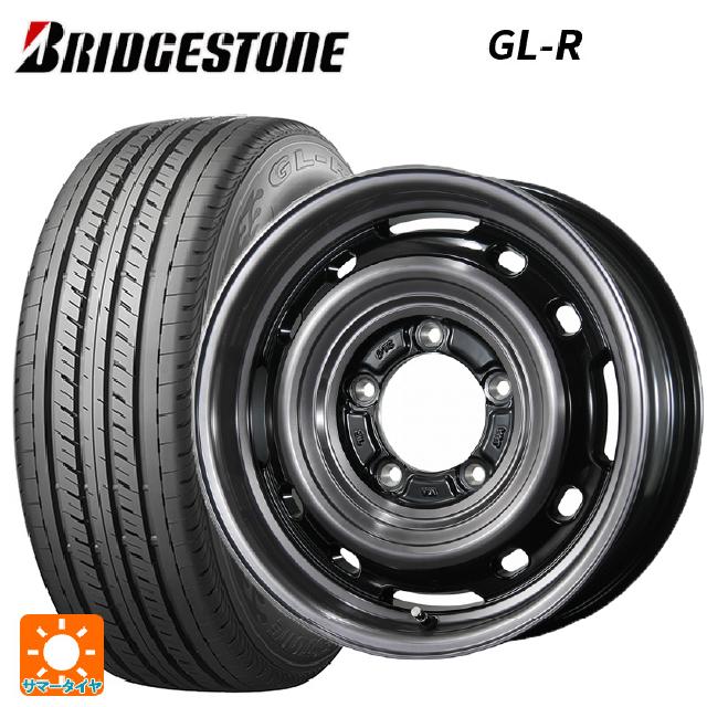 215/65R16 109/107R ブリヂストン GL-R 正規品 トピー ランドフット XFG SC/P 16-6J 国産車用 サマータイヤホイール4本セット