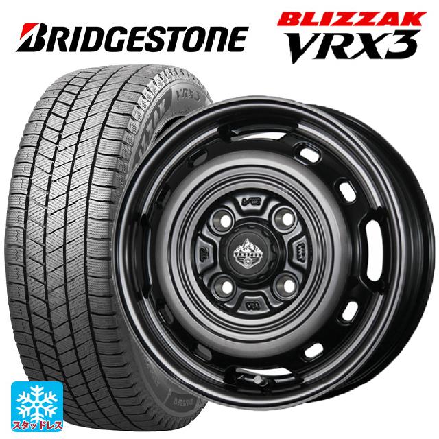 185/70R14 88Q ブリヂストン ブリザック VRX3 正規品 トピー ランドフット XFG SC/P 14-5J 国産車用 スタッドレスタイヤホイール4本セット