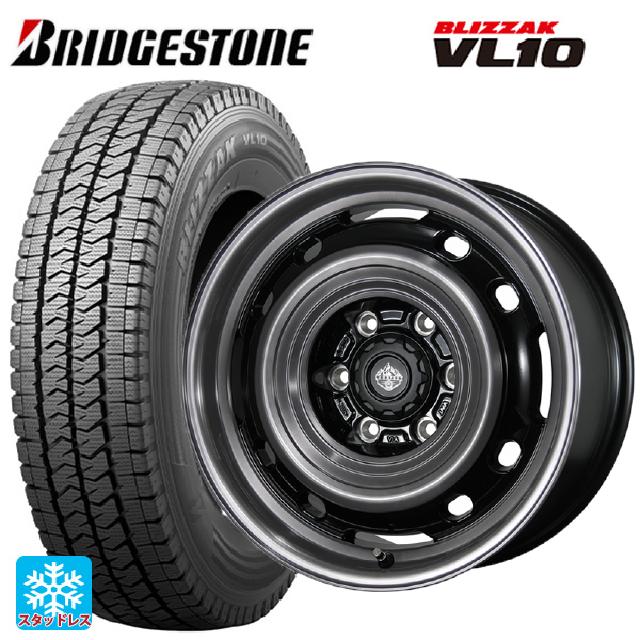 2025年製 145/80R12 80/78N ブリヂストン ブリザック VL10 正規品 # トピー ランドフット XFG GB/P 12-3.5J 国産車用 スタッドレスタイヤホイール4本セット 52,224円