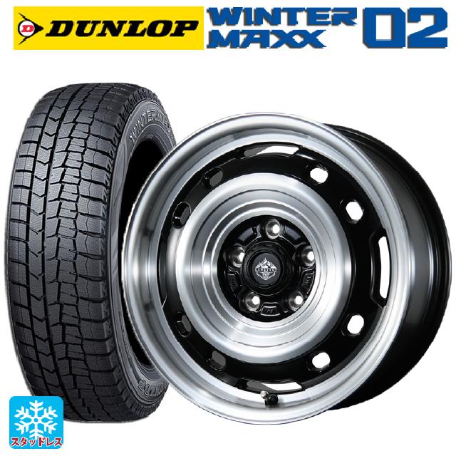 205/60R16 96T XL ダンロップ ウィンターマックス 02(WM02) # トピー ランドフット XFG # GB/P 16-7J 国産車用 スタッドレスタイヤホイール4本セット