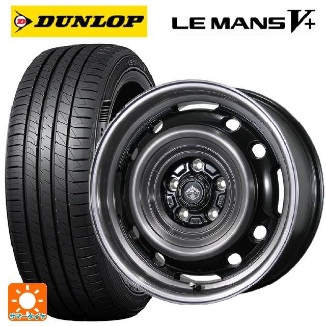 185/60R15 84H ダンロップ ルマン5プラス(ルマン5+) トピー ランドフット XFG SC/P 15-6J 国産車用 サマータイヤホイール4本セット