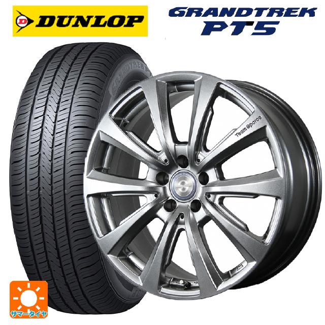 メルセデスベンツ EQE(V295)用 235/50R19 103V ダンロップ グラントレックPT5 トピー チームスパルコ ヴァローザ バージョン02 # MG 新品サマータイヤホイール 4本セット