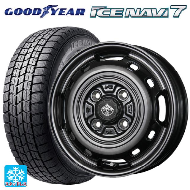 2025年製 175/65R14 82Q グッドイヤー アイスナビ7(数量限定) # トピー ランドフット XFG SC/P 14-5J 国産車用 スタッドレスタイヤホイール4本セット