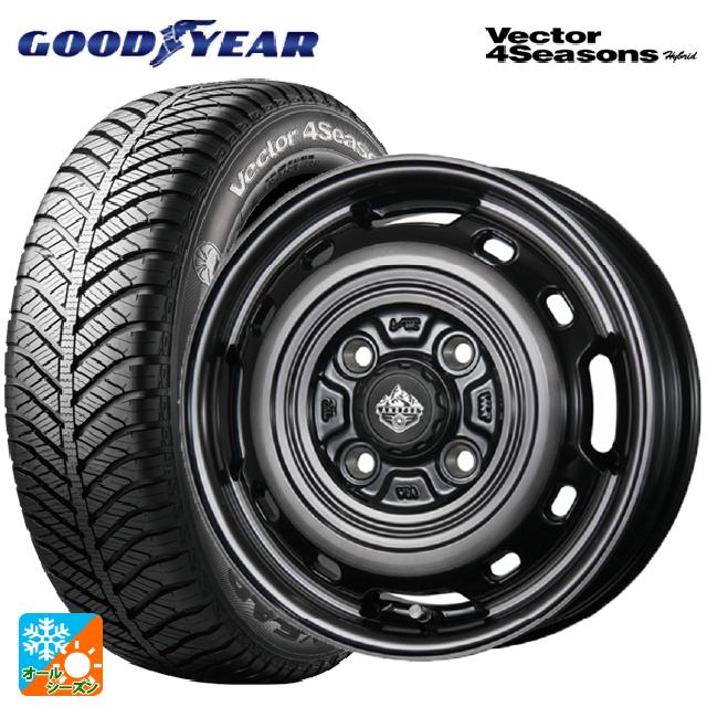 185/70R14 88H グッドイヤー ベクターフォーシーズンズ ハイブリッド トピー ランドフット XFG SC/P 14-5J 国産車用 オールシーズンタイヤホイール4本セット｜タイヤホイール専門店コニシタイヤ