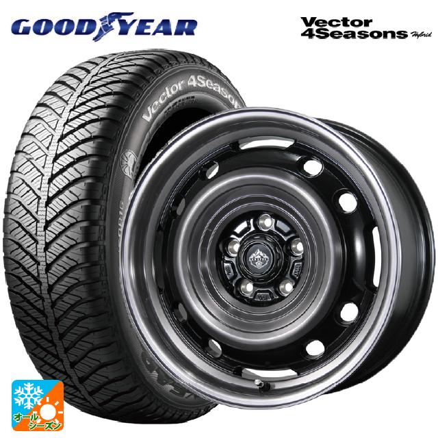 215/45R17 91H XL グッドイヤー ベクターフォーシーズンズ ハイブリッド トピー ランドフット XFG SC/P 17-7J 国産車用 オールシーズンタイヤホイール4本セット｜タイヤホイール専門店コニシタイヤ 105,331円