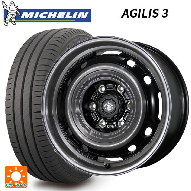 トヨタ ハイエース(200系)用 195/80R15 108/106S ミシュラン 正規品 アジリス 3 トピー ランドフット XFG SC/P 新品サマータイヤホイール 4本セット