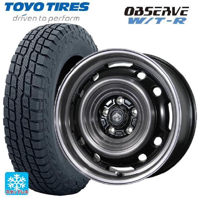 245/65R17 111Q XL トーヨー オブザーブ W/T-R トピー ランドフット XFG SC/P 17-7J 国産車用 スタッドレスタイヤホイール4本セット