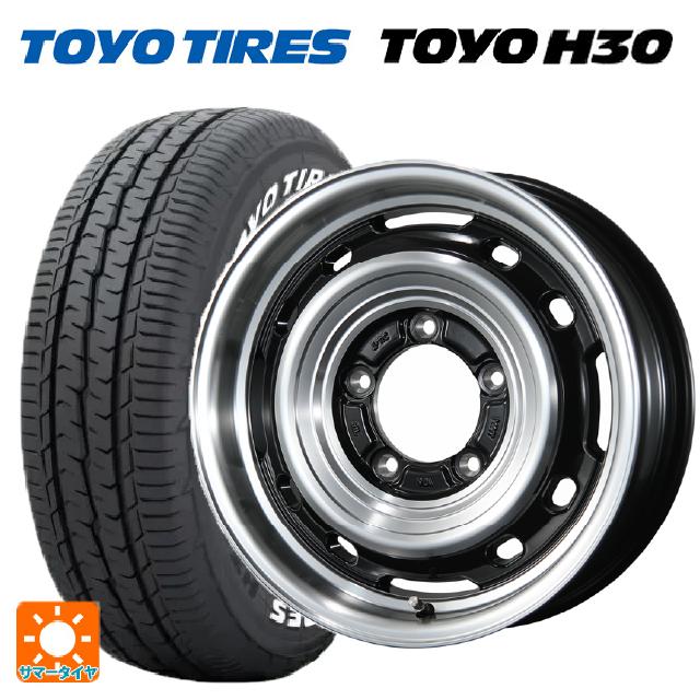 215/65R16 109/107R トーヨー H30 ホワイトレター トピー ランドフット XFG GB/P 16-5.5J 国産車用 サマータイヤホイール4本セット