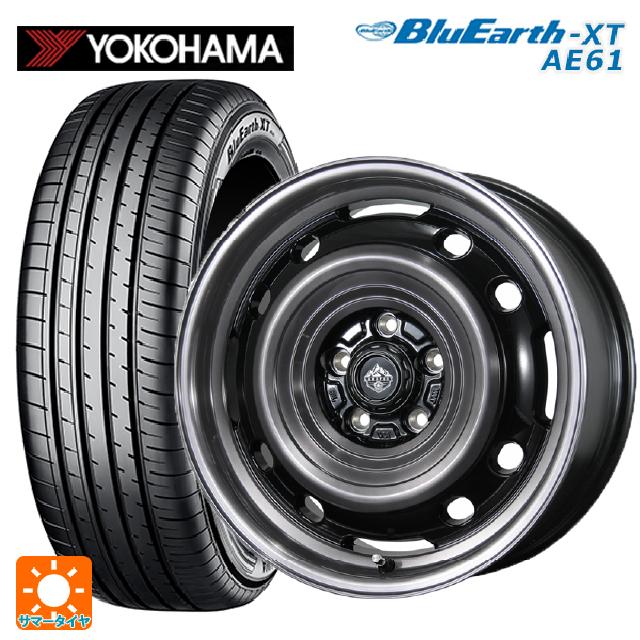 215/60R17 96H ヨコハマ ブルーアースXT AE61 トピー ランドフット XFG SC/P 17-7J 国産車用 サマータイヤホイール4本セット
