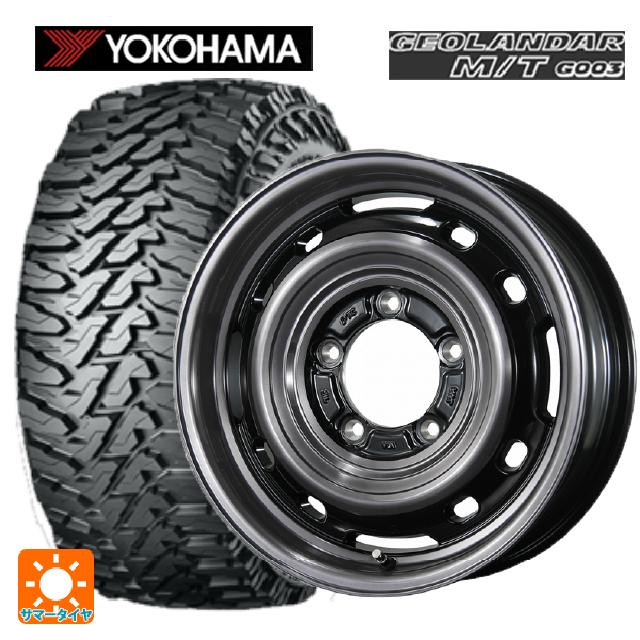 スズキ ジムニーノマド(JC74W)用 225/75R16 103/100Q ヨコハマ ジオランダー M/T G003 正規品 トピー ランドフット XFG SC/P 新品サマータイヤホイール 4本セット