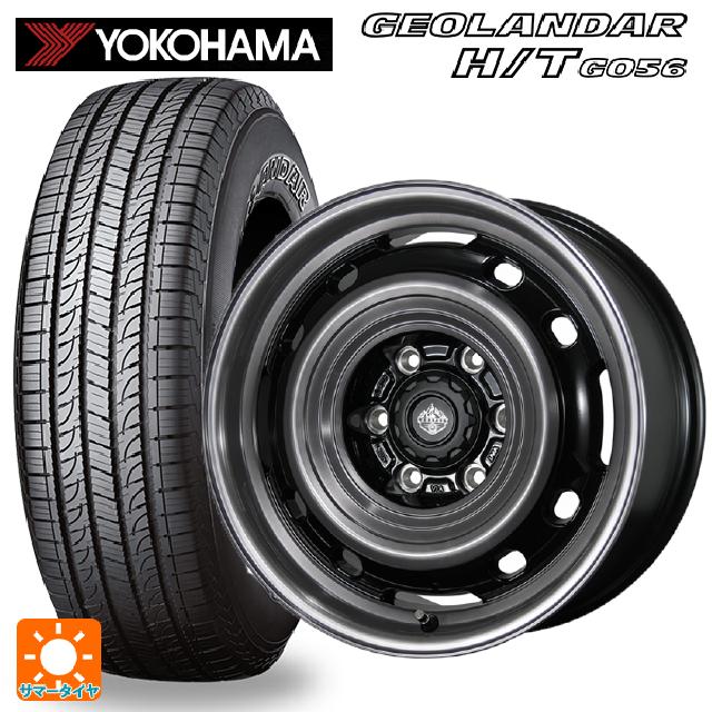トヨタ ランドクルーザー300(300系)用 265/65R18 112T ヨコハマ ジオランダー H/T G056 ブラックレター 正規品 # トピー ランドフット XFG SC/P 新品サマータイヤホイール 4本セット