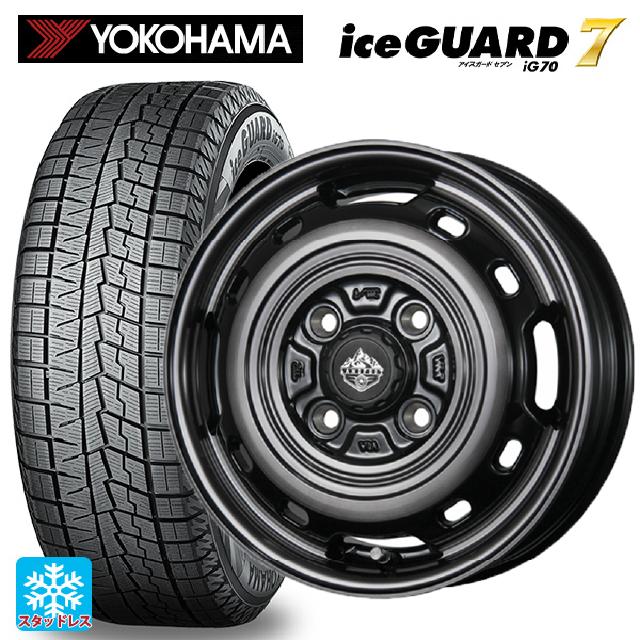 2025年製 175/65R14 82Q ヨコハマ アイスガード7(IG70) # トピー ランドフット XFG SC/P 14-5J 国産車用 スタッドレスタイヤホイール4本セット