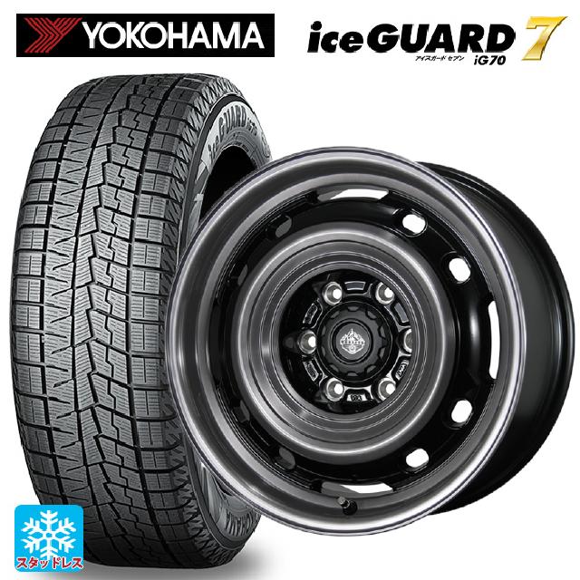 165/65R14 79Q ヨコハマ アイスガード7(IG70) トピー ランドフット XFG GB/P 14-4.5J 国産車用 スタッドレスタイヤホイール4本セット｜タイヤホイール専門店コニシタイヤ