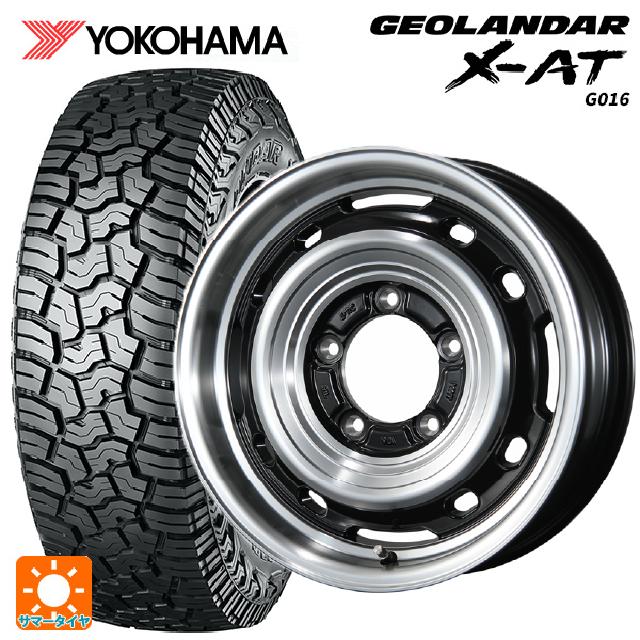 スズキ ジムニー(64系)用 215/70R16 100/97Q ヨコハマ ジオランダー X-AT G016 ブラックレター 正規品 # トピー ランドフット XFG GB/P 新品サマータイヤホイール 5本セット｜タイヤホイール専門店コニシタイヤ