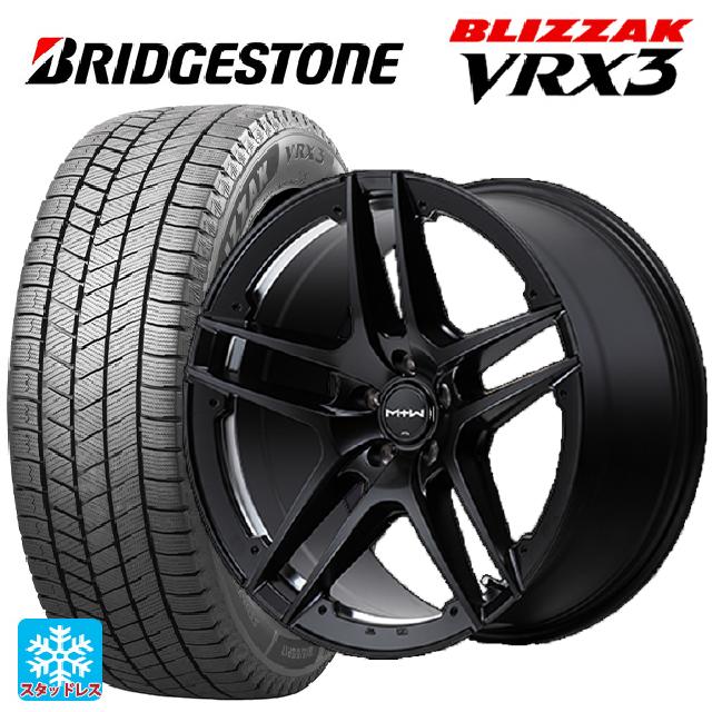 225/55R19 103Q XL ブリヂストン ブリザック VRX3 正規品 # エムアイディー MTW TW025 SBK 19-7.5J 国産車用 スタッドレスタイヤホイール4本セット|タイヤホイール専門店コニシタイヤ