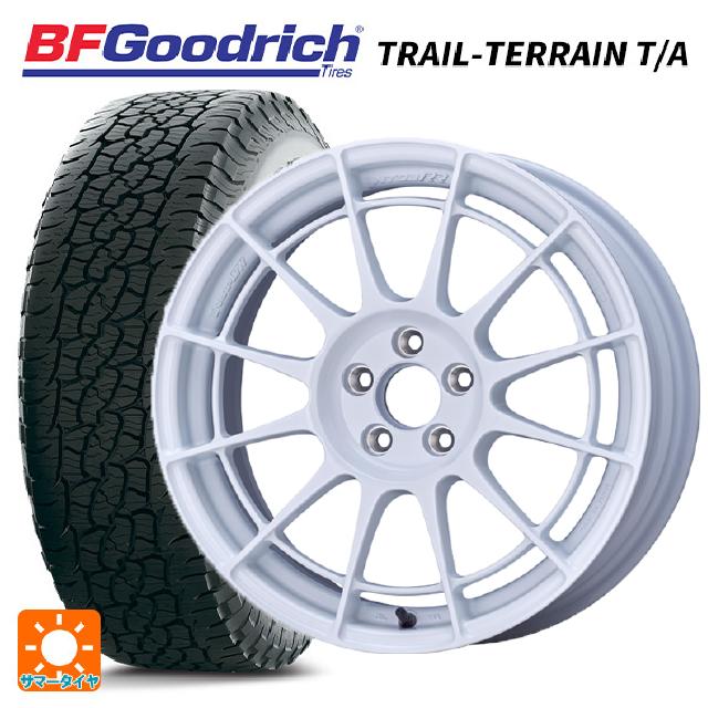 245/65R17 111T XL BFグッドリッチ トレイルテレーン T/A ホワイトレター 正規品 エンケイ レーシングレボリューション NT03RR For GR86 / BRZ Cup（NTR1775445100W） W 17-7.5J 国産車用 サマータイヤホイール4本セット