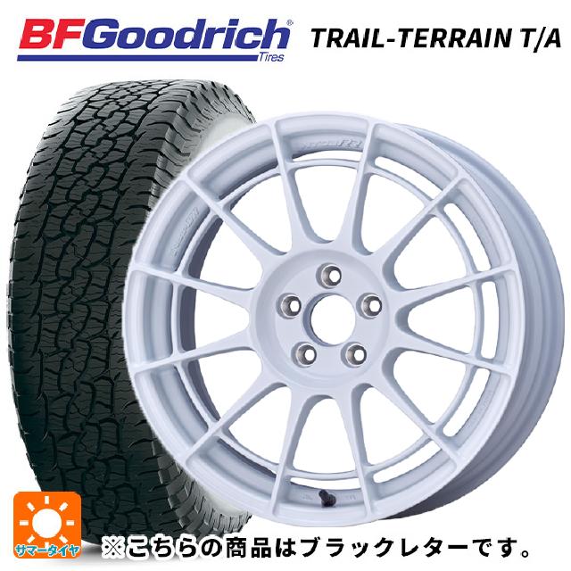 225/60R17 99H BFグッドリッチ トレイルテレーン T/A ブラックレター 正規品 エンケイ レーシングレボリューション NT03RR For GR86 / BRZ Cup（NTR1775445100W） W 17-7.5J 国産車用 サマータイヤホイール4本セット