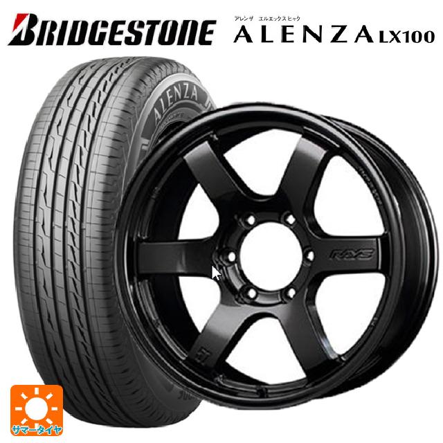 トヨタ ランドクルーザープラド(150系)用 265/60R18 110V ブリヂストン アレンザLX100 正規品 # レイズ グラムライツ 57DRX AXZ 新品サマータイヤホイール 4本セット