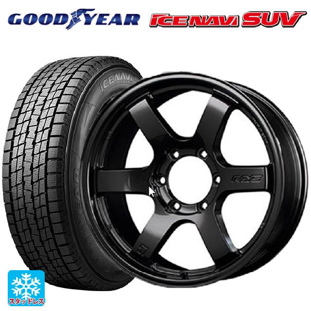 ミツビシ トライトン(GSRグレード)(LC2T)用 2025年製 265/60R18 110Q グッドイヤー アイスナビ SUV # レイズ グラムライツ 57DRX AXZ 新品スタッドレスタイヤホイール 4本セット
