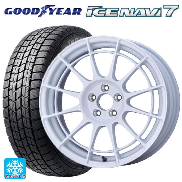 2025年製 215/50R17 91Q グッドイヤー アイスナビ7(数量限定) # エンケイ レーシングレボリューション NT03RR For GR86 / BRZ Cup（NTR1775445100W） W 17-7.5J 国産車用 スタッドレスタイヤホイール4本セット