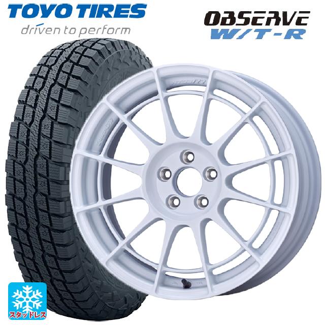 245/65R17 111Q XL トーヨー オブザーブ W/T-R エンケイ レーシングレボリューション NT03RR For GR86 / BRZ Cup（NTR1775445100W） W 17-7.5J 国産車用 スタッドレスタイヤホイール4本セット