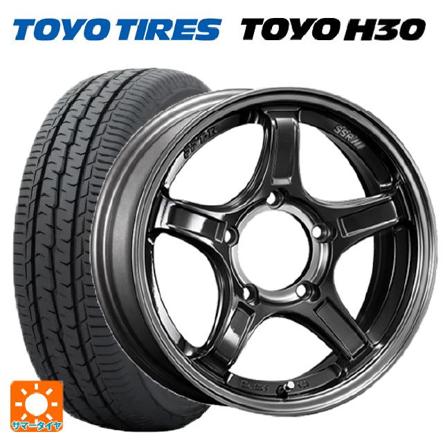 215/65R16 109/107R トーヨー H30 ホワイトレター タナベ SSR ディバイド エックスX03J マシンドグラファイトガンメタスモーククリア 16-5.5J 国産車用 サマータイヤホイール4本セット