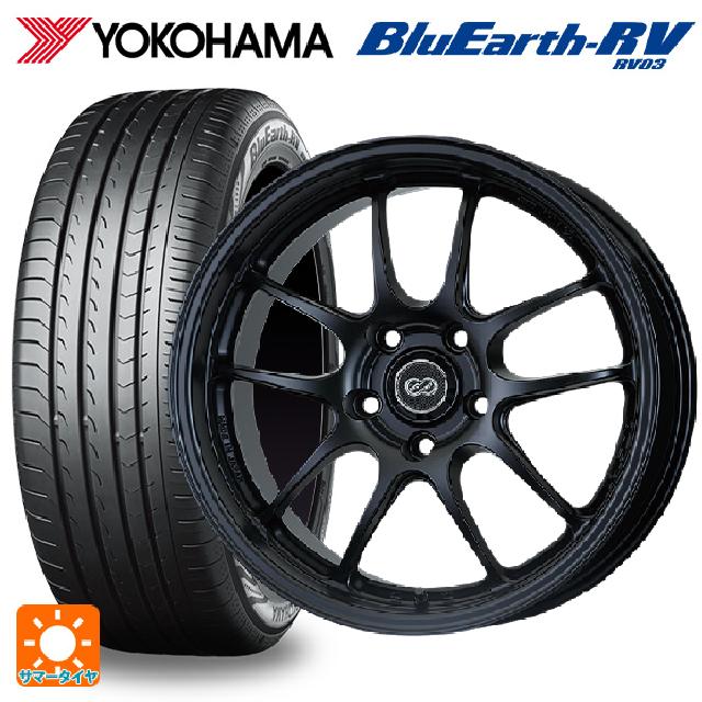 トヨタ ハリアー(80系)用 225/60R18 100H ヨコハマ ブルーアース RV03 エンケイ パフォーマンスライン PF01 マットブラック 新品サマータイヤホイール 4本セット|タイヤホイール専門店コニシタイヤ