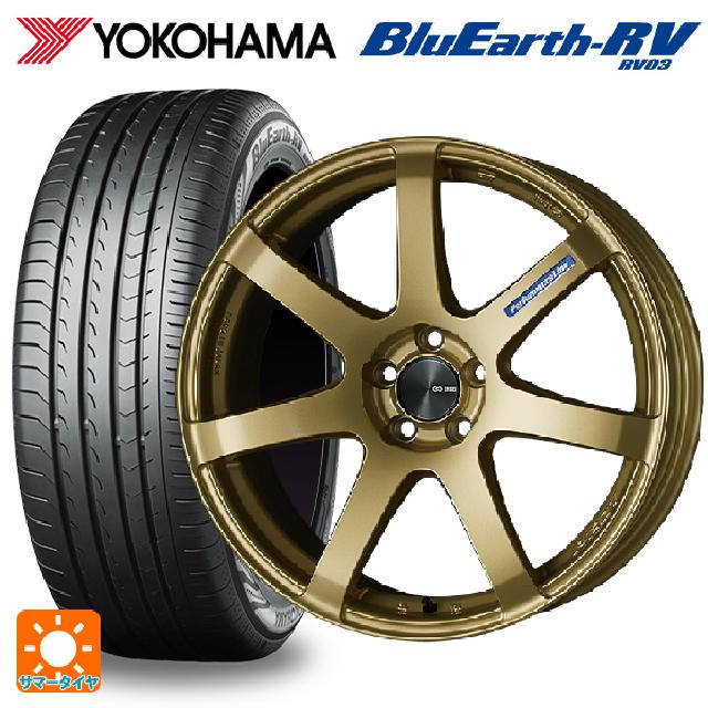 トヨタ プリウス(60系)用 225/45R19 96W XL ヨコハマ ブルーアース RV03 エンケイ パフォーマンスライン PF07 GO 新品サマータイヤホイール 4本セット｜タイヤホイール専門店コニシタイヤ 136,580円