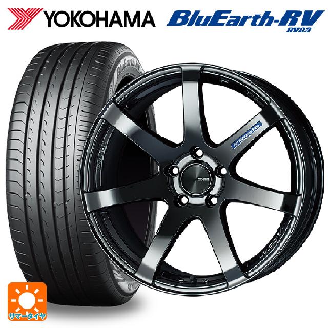 トヨタ プリウス(60系)用 225/45R19 96W XL ヨコハマ ブルーアース RV03 エンケイ パフォーマンスライン PF07 SBK 新品サマータイヤホイール 4本セット|タイヤホイール専門店コニシタイヤ