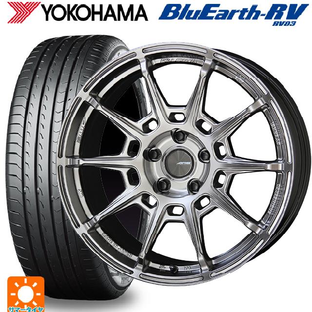 215/45R18 93W XL ヨコハマ ブルーアース RV03 # 共豊 ガレルナ レフィーノ made by エンケイ HS 18-8J 国産車用 サマータイヤホイール4本セット