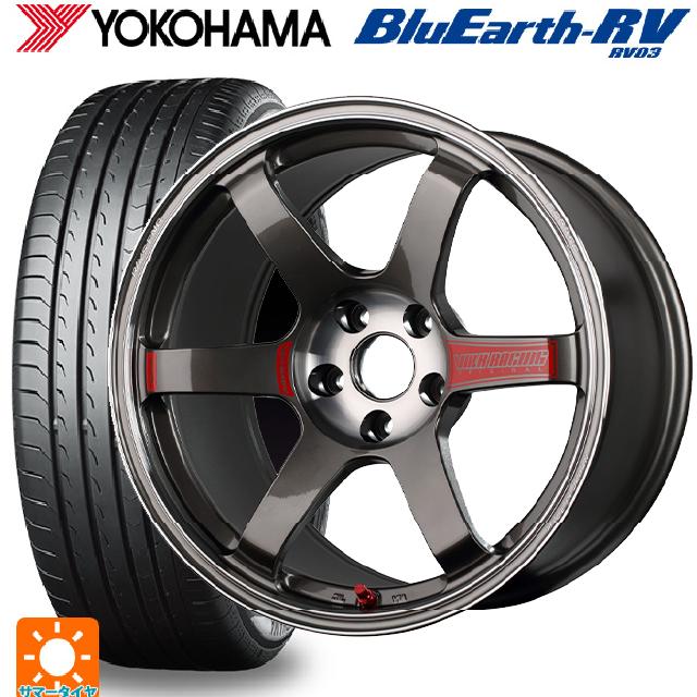 225/60R18 100H ヨコハマ ブルーアース RV03 レイズ ボルクレーシング TE37 サーガ SL PG 18-8.5J 国産車用 サマータイヤホイール4本セット|タイヤホイール専門店コニシタイヤ